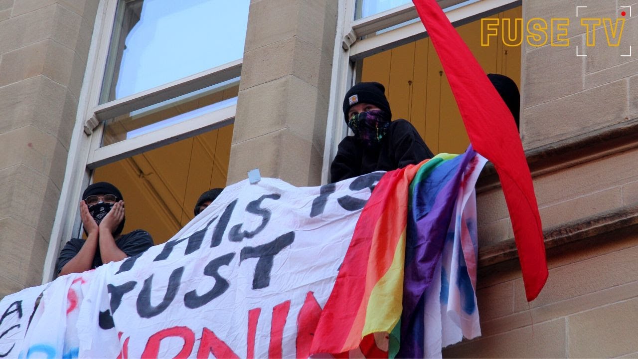 University of Manchester Rent Strike Protest - February 14th 2023